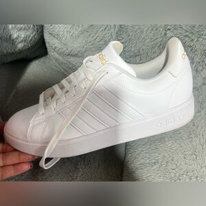 Adidas White Casual Sneakers